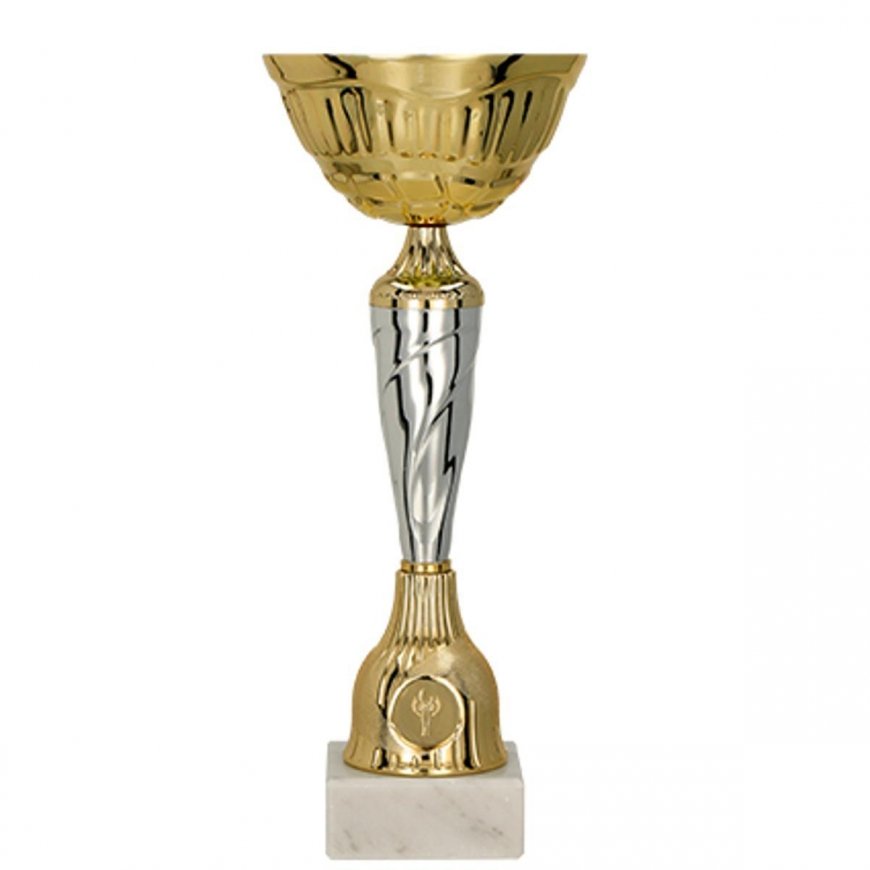 Detail Gold and silver metal cup