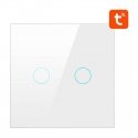 Smart light switch ZigBee Avatto ZTS02-EU-W2 2-way TUYA (white) Smart light switch ZigBee Avatto ZTS02-EU-W2 2-way TUYA (white)