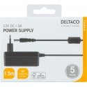 Deltaco PS12-30B virta-adapteri ja vaihtosuuntaaja Sisätila 36 W Musta Deltaco PS12-30B virta-adapteri ja vaihtosuuntaaja Sisätila 36 W Musta