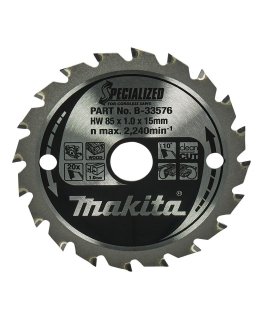 MAKITA PIŁA TARCZOWA 85x15x20z SPECIALIZED DREWNO