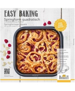 EASY BAKING square cake tin 24 x 24 cm / Birkmann