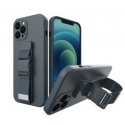 iLike Samsung Galaxy A22 5G Rope case gel TPU airbag case cover with lanyard Navy Blue iLike Samsung Galaxy A22 5G Rope case gel TPU airbag case cover with lanyard Navy Blue