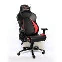 Red fighter C2 Universāls spēļu krēsls Polsterēts sēdeklis Melns, Sarkans Red fighter C2 Universāls spēļu krēsls Polsterēts sēdeklis Melns, Sarkans