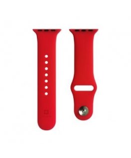 Evelatus Apple Watch 42/44/45mm Silicone Loop (140mm M/L) Red