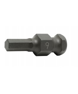 bit for 7/16'' screws with hex socket, 17 mm, KOKEN [183H-35 17]
