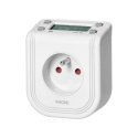 Virone Orno Electronic timer with LCD display on top, 230 VAC 3680W, 16 switching points, presence simulator. Virone Orno Electronic timer with LCD display on top, 230 VAC 3680W, 16 switching points, presence simulator.