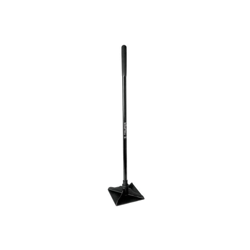 Truper Soil compactor 203x203mm, steel handle