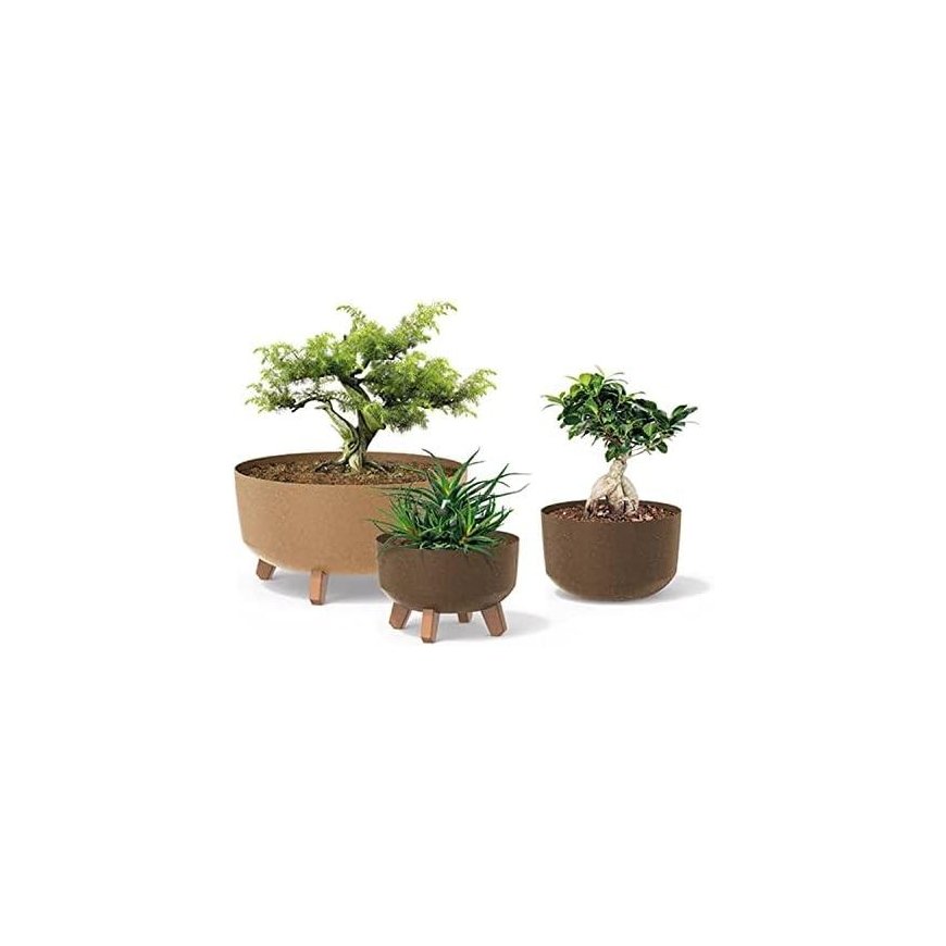 Prosperplast Gracia Standard Eco Wood DGRL400W naturo eco pot – 5
