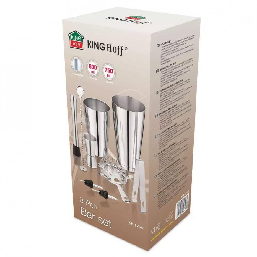 King Hoff Cocktail making set, 9 pcs. – 3