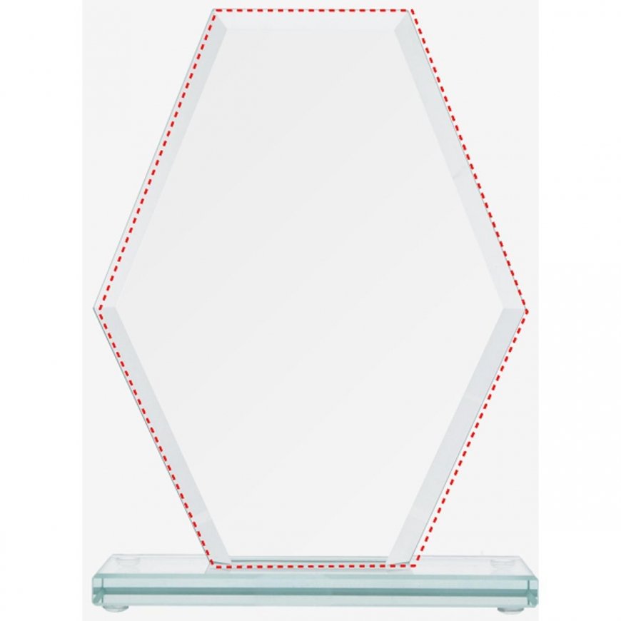 Detail Glass trophy with glued base – 2