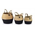 BALI 3 - their set of decorative baskets for pots BALI 3 - their set of decorative baskets for pots