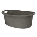 Branq Miska ovalna Cotton 60l. dark gray melange - 1460
