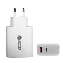 EXTRADIGITAL Kroviklis GaN USB Type-C, USB Type-A: 65W, PPS