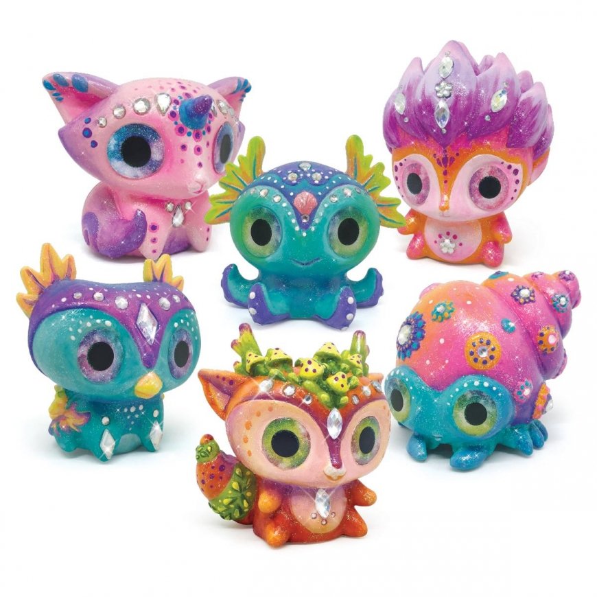 NEBULOUS STARS figure coloring set, assort., 11414 – 2