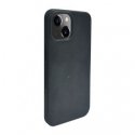 iLike Apple iPhone 14 Silicone plastic case Eco Print Design Black