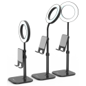 Ring light DigiPower Digipower Success Phone Holder with 6" ring light Ring light DigiPower Digipower Success Phone Holder with 6" ring light