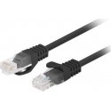 PATCHCORD CAT.6 UTP 1.5M Black FLUKE PASSED LANBERG 10-PACK