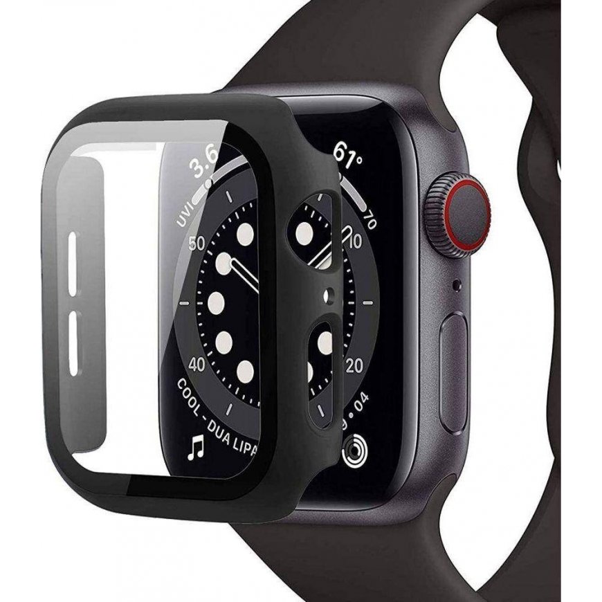 Apple 4/5/6/SE smart watch screen frame, Black