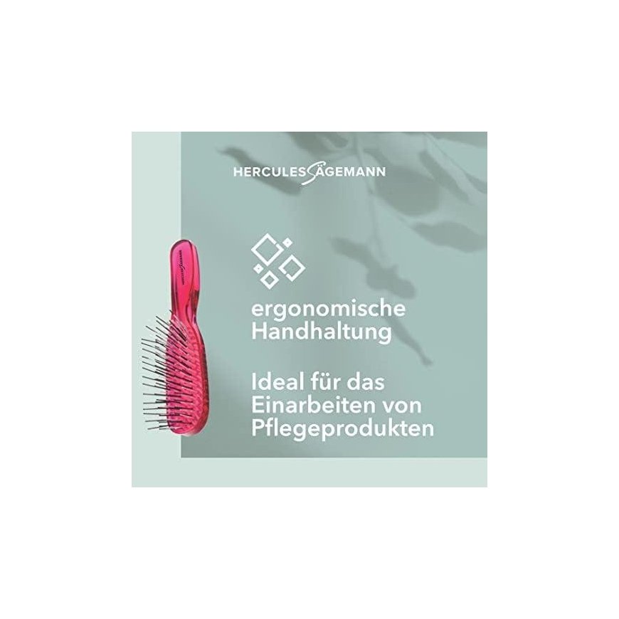 Hercules Brush for detangling hair, pink, Small HER8106 – 4