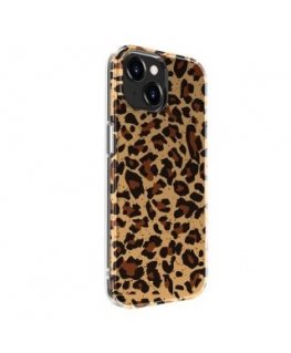 Evelatus Apple iPhone 15 PC Customized Print Design Leopard
