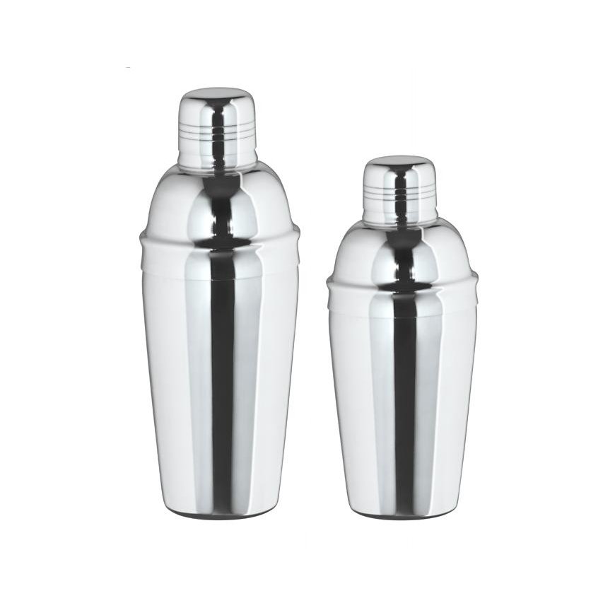 Cocktail shaker Cobbler, stainless steel, 500 ml, pc