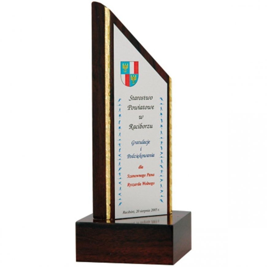 Tryumf Engraved plastic trophy – 4