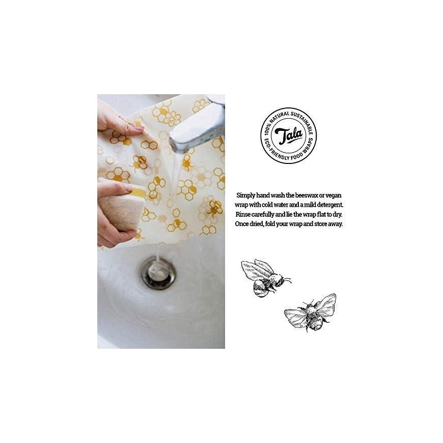 Wax wraps XS - 2 pcs - ONION / Tala – 5
