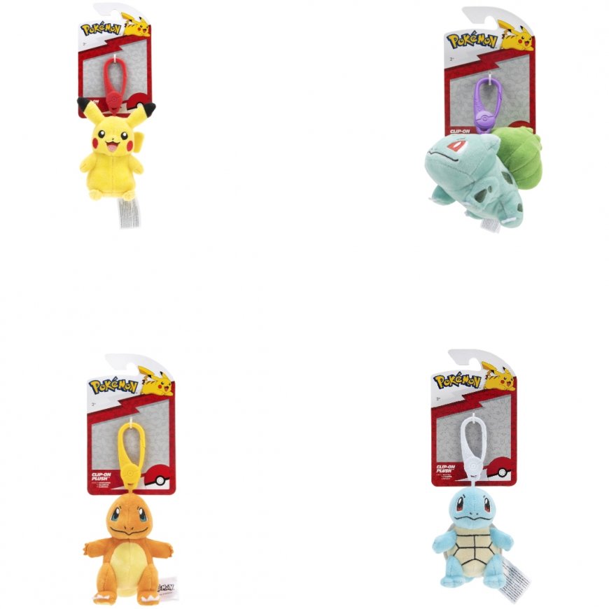 Pokémon POKEMON Piespraužama plīša rotaļlieta W8