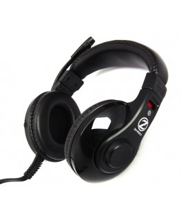 Zalman ZM-HPS200 headphones/headset Wired Head-band Gaming Black
