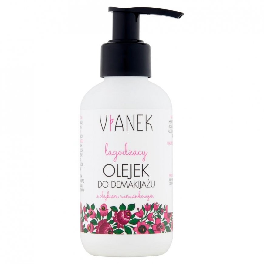 Vianek pink - Soothing makeup remover oil
