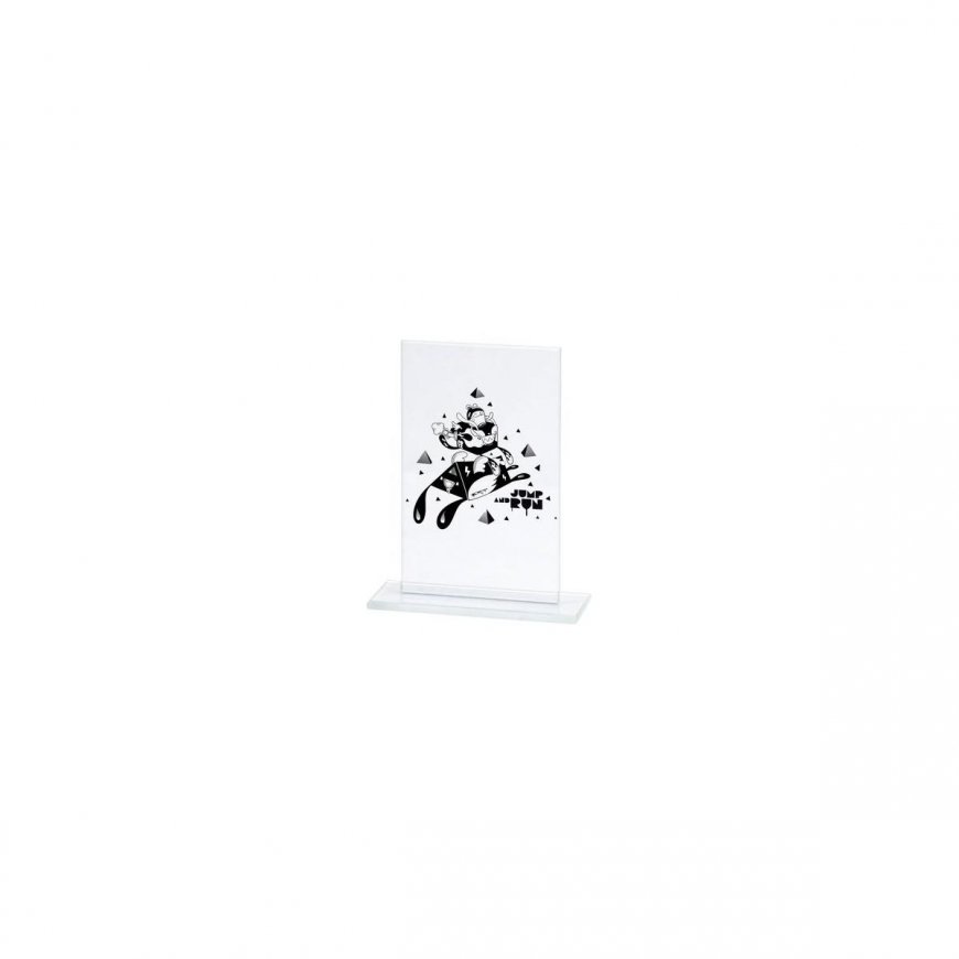 Tryumf Engraved glass trophy + paint filler – 2