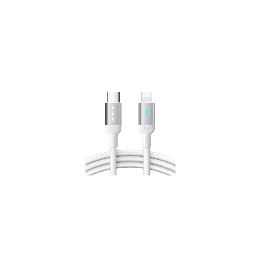 USB Lightning Type C cable 20W 1.2m Joyroom S-CL020A10 (white) – 2