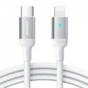 USB Lightning Type C cable 20W 1.2m Joyroom S-CL020A10 (white) USB Lightning Type C cable 20W 1.2m Joyroom S-CL020A10 (white)