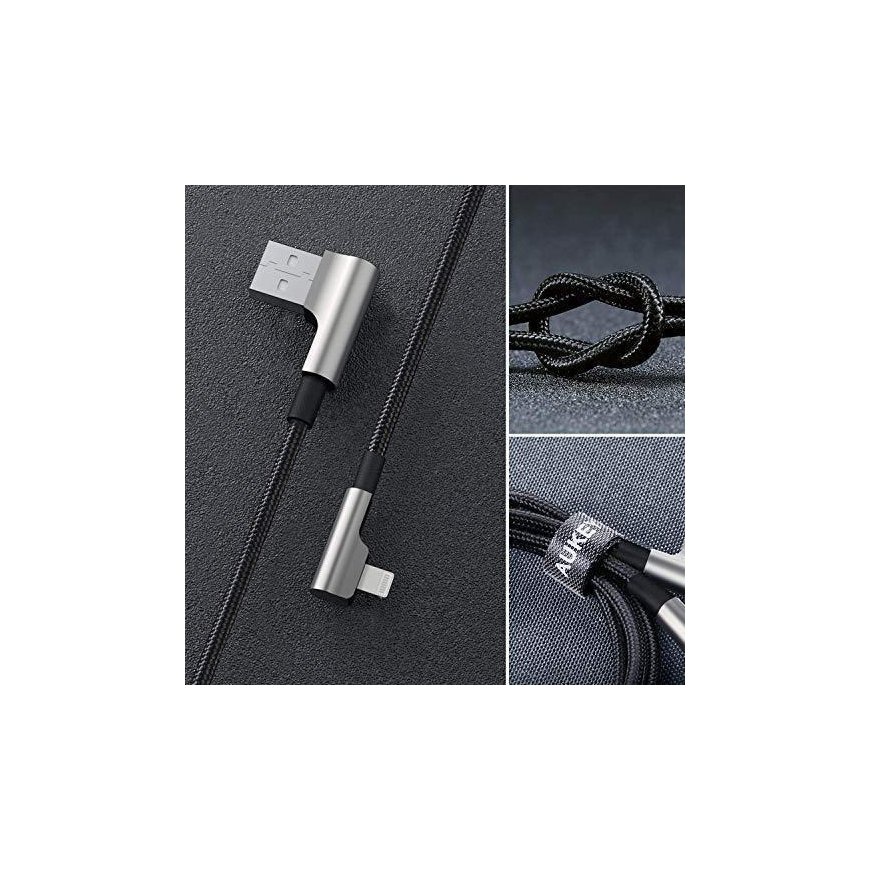 Aukey cb-al01 black oem nylon usb