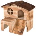 Trixie House for hamsters Kajsa, burnt, 17x15x13 cm Trixie House for hamsters Kajsa, burnt, 17x15x13 cm