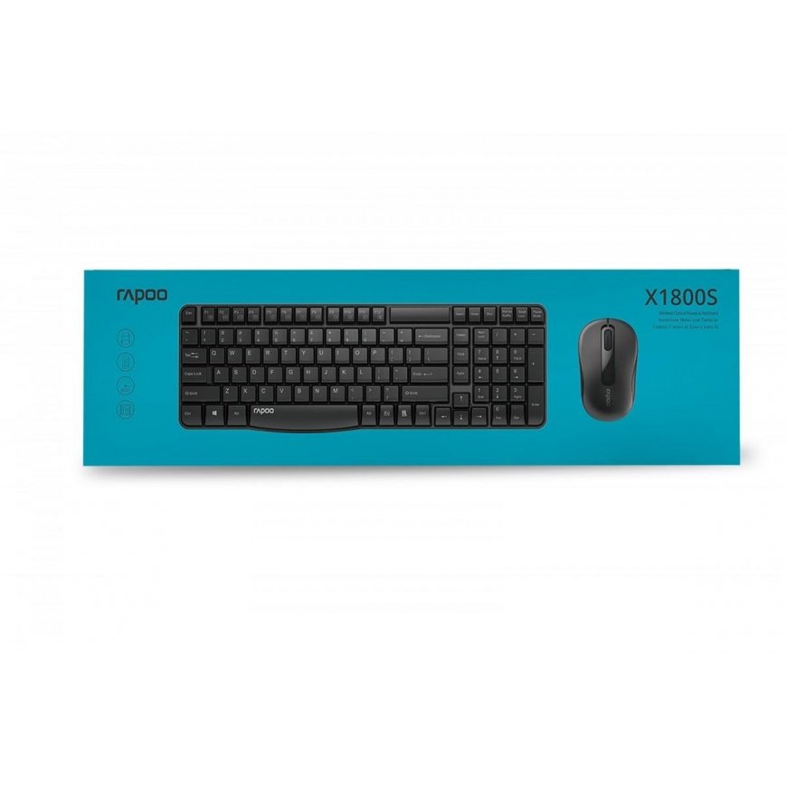 Keyboard and mouse Rapoo X1800S (142389) – 3