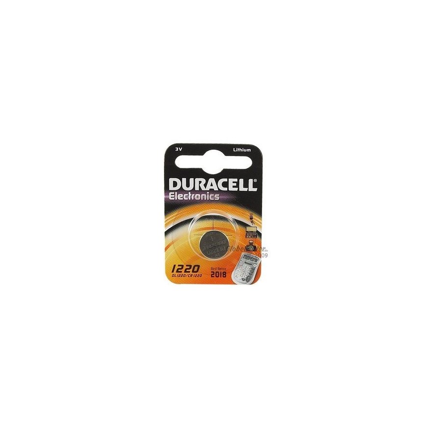 Duracell CR1220 3V Vienreizējas lietošanas baterija