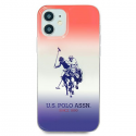 Dėklas Us Polo Assn US Polo USHCP12SPCDGBR iPhone 12 mini 5,4 colių gradientų kolekcija Dėklas Us Polo Assn US Polo USHCP12SPCDGBR iPhone 12 mini 5,4 colių gradientų kolekcija
