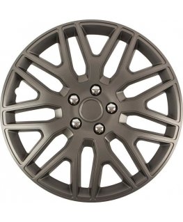 Versaco Dakar nc 16" hub cap graphite with chrome screws