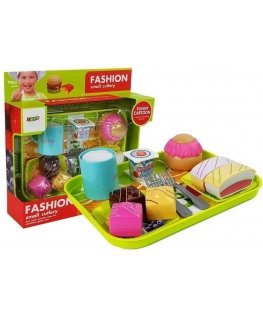 Lean Cars Edible Dessert Cake Set with Tray