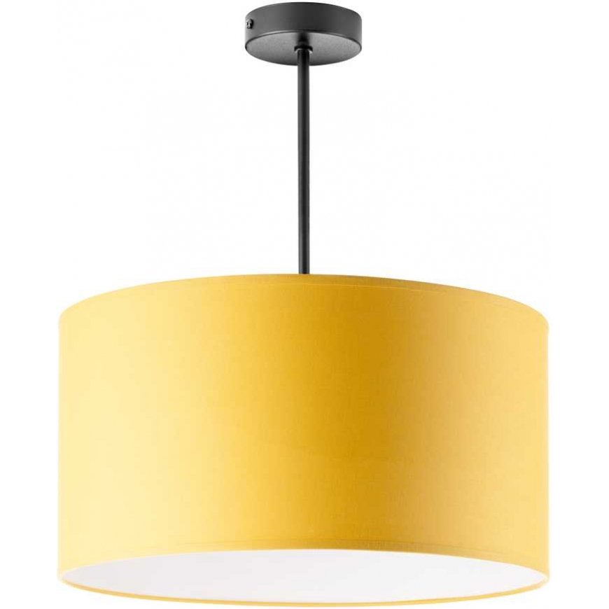 Orno ROLLO pendant lamp, power max. 1x60W, mustard, short – 2