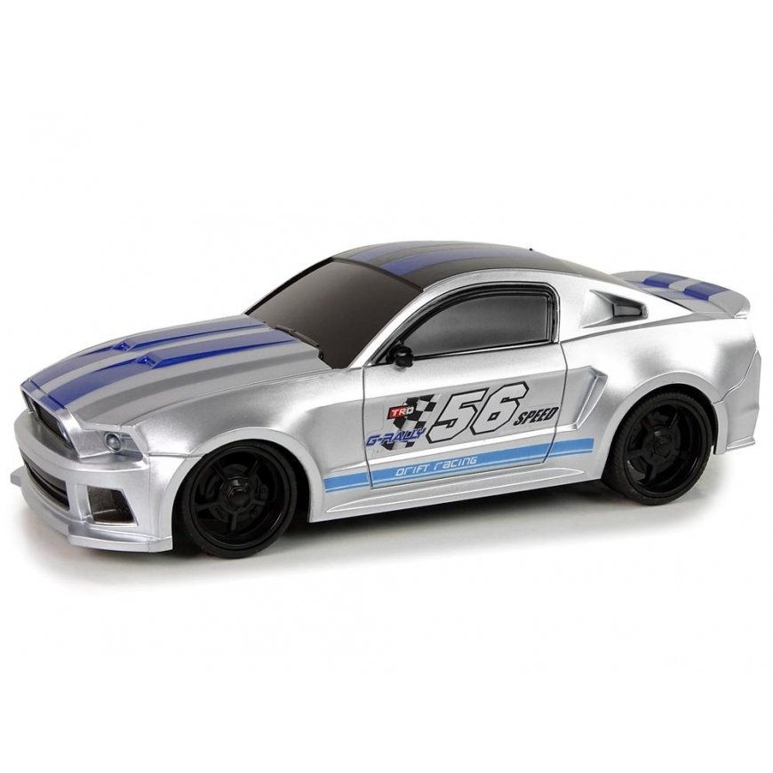Lean Radijo bangomis valdomas automobilis Ford Mustang pilkas – 3