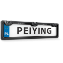 Peiying automobilio atbulinės eigos kamera su giroskopu ir parkavimo jutikliu valstybinio numerio rėmelyje Peiying automobilio atbulinės eigos kamera su giroskopu ir parkavimo jutikliu valstybinio numerio rėmelyje