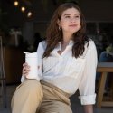 Fellow - Carter Slide Mug - White - Insulated mug 355ml