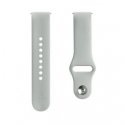 Evelatus 22mm Silicone Loop (130mm M/L) Silver