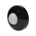 Orno Judesio jutiklis 360 st. IP20, 1200W, juodas Orno Judesio jutiklis 360 st. IP20, 1200W, juodas