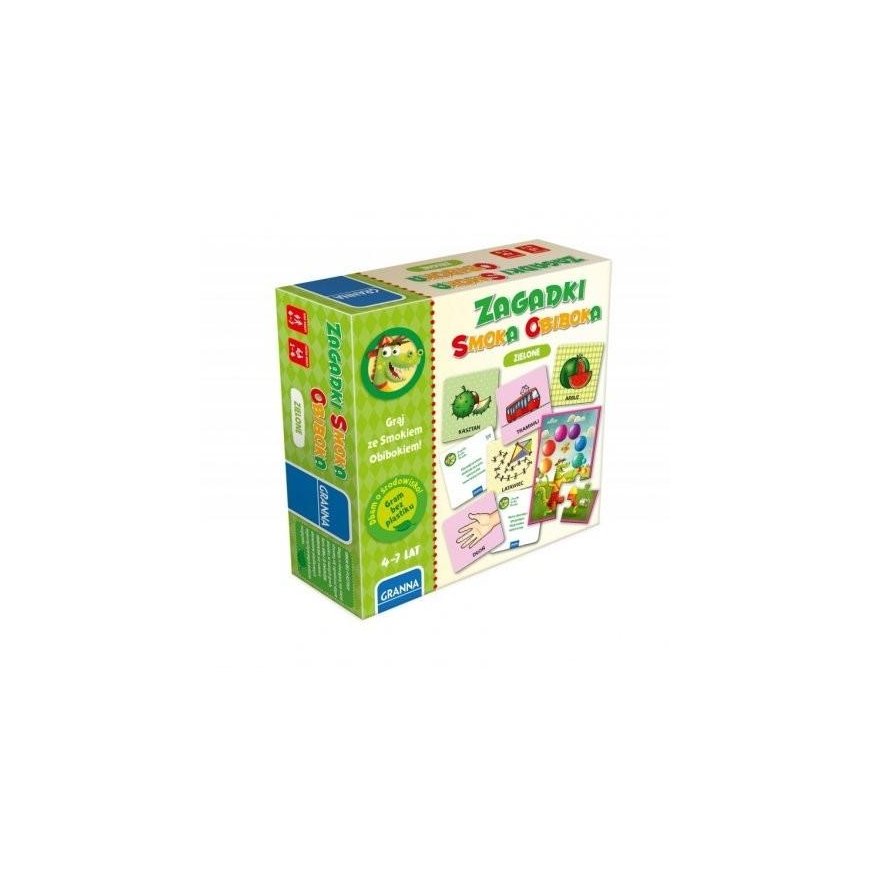 Granna Gra Zagadki smoka Obiboka green – 2