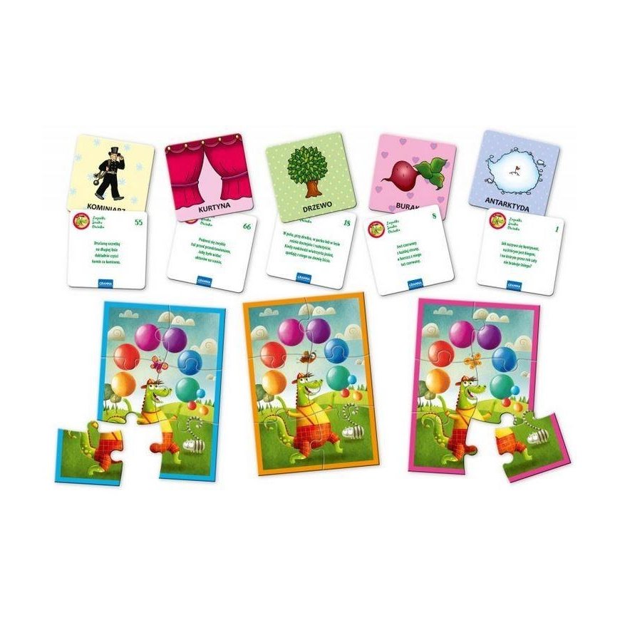 Granna Gra Zagadki smoka Obiboka green – 4