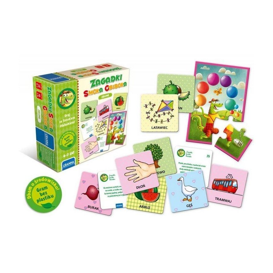 Granna Gra Zagadki smoka Obiboka green – 5
