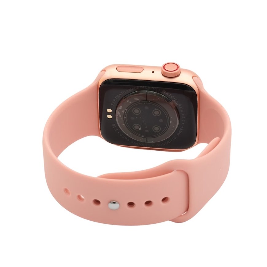 iWear T900 Pro Max 9 2.02'' Infinite Display Alu-Ceramic Dual BT Call Smart Watch Heartrate monitor Pink – 3